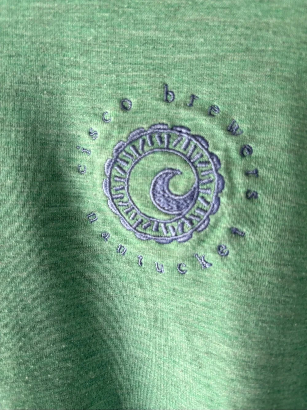 johnnie-O Cisco Brewers Nantucket Mint Green Long-Sleeve Quarter-Zip Rash Guard